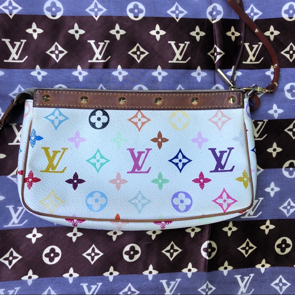 Louis Vuitton pouchette bundle.